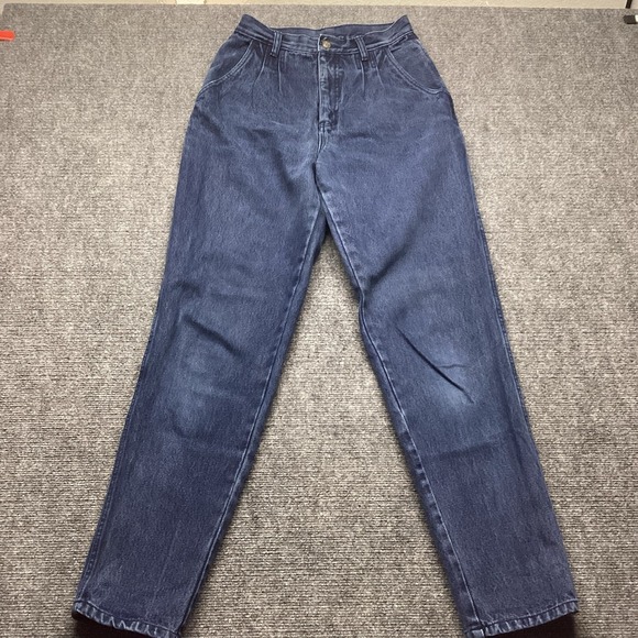 bill blass Denim - Vintage Bill Blass High Waisted Mom Jeans Size 6 Blue 90s Grunge Pleated